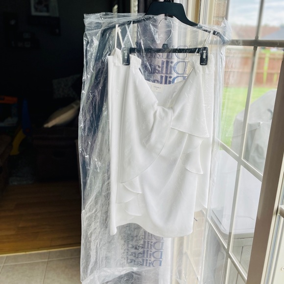 ⬇️ Everly White Flowy Dress NWOT - Picture 11 of 12